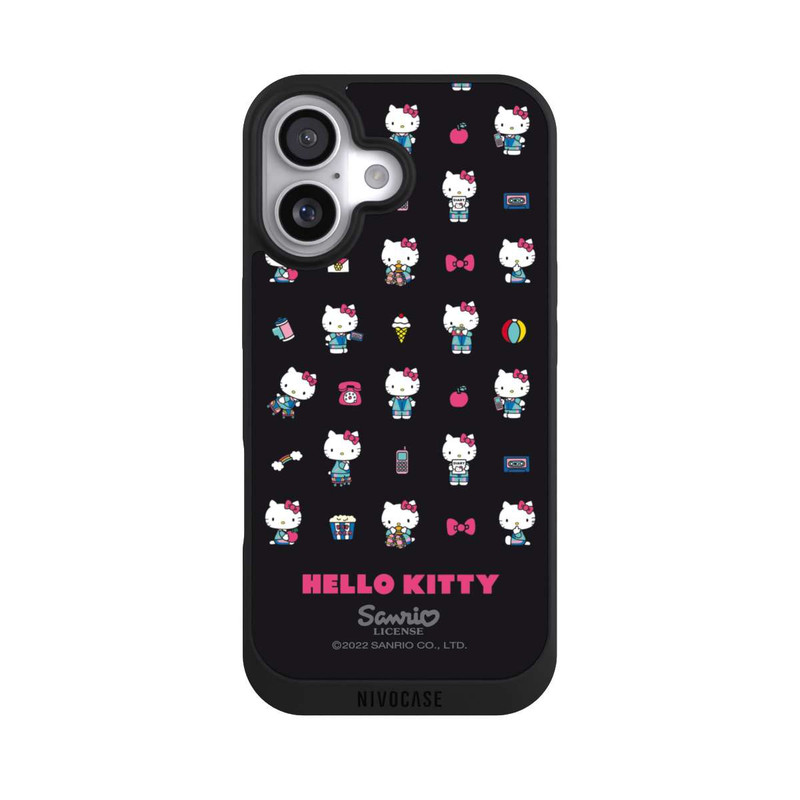 iPhone 17 NIVOpure Hello Kitty 90s Schwarz