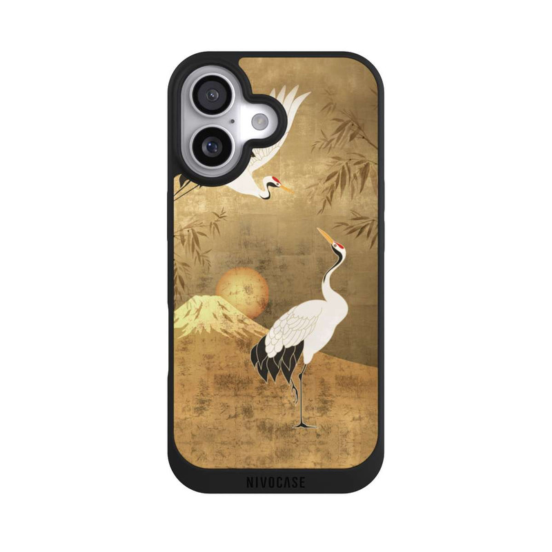 iPhone 17 NIVOpure Kraniche Gold Japan 1