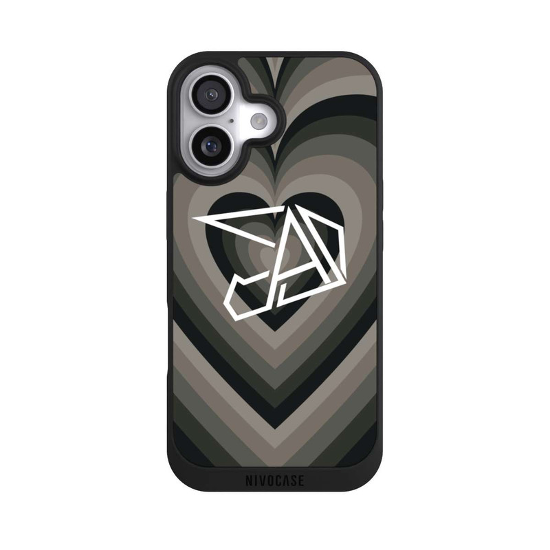 iPhone 17 NIVOpure Herz Grau