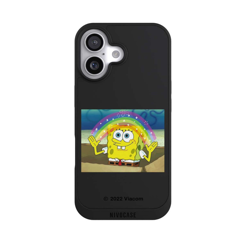 iPhone 17 NIVOpure Spongebob - Regenbogen Meme transparent