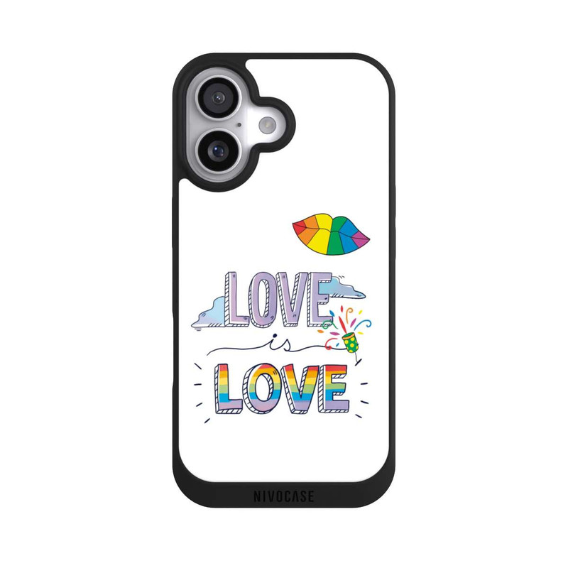 iPhone 17 NIVOpure Love Is Love Rainbow