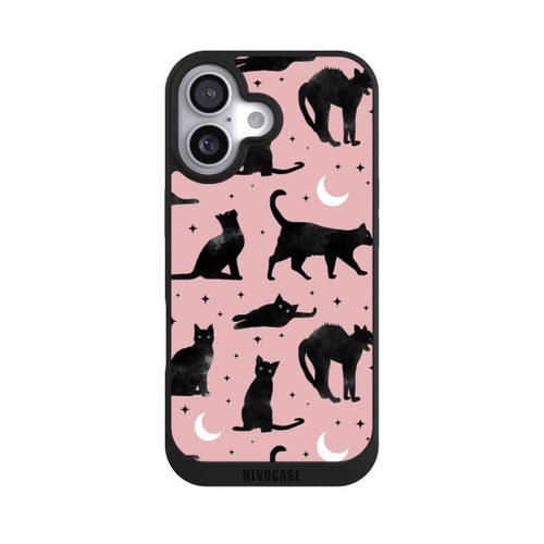  NIVOpure Cats And Moon On Pink