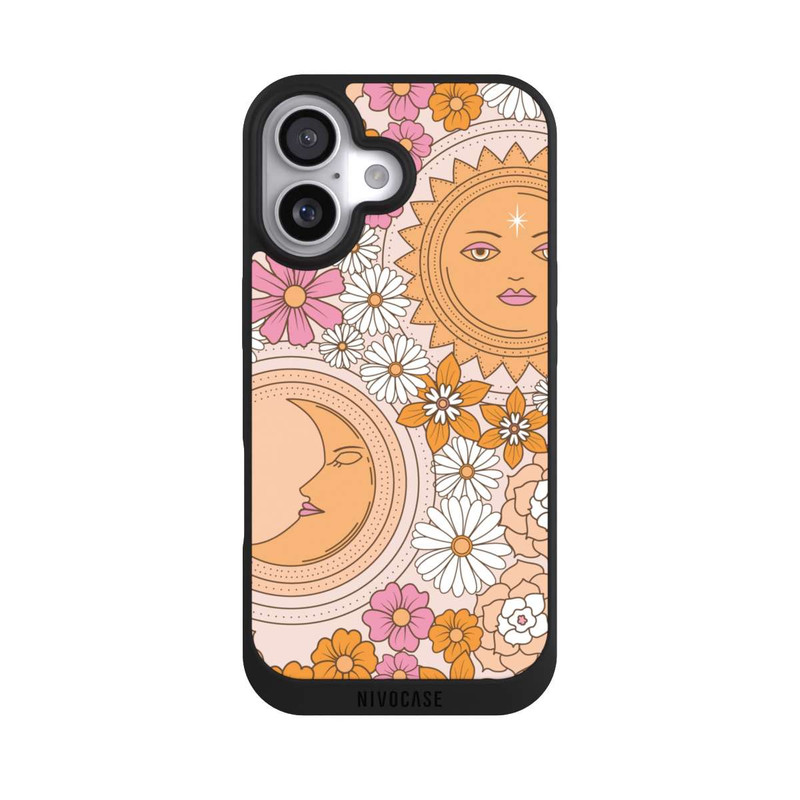 iPhone 17 NIVOpure Mond-Sonne-Blumen