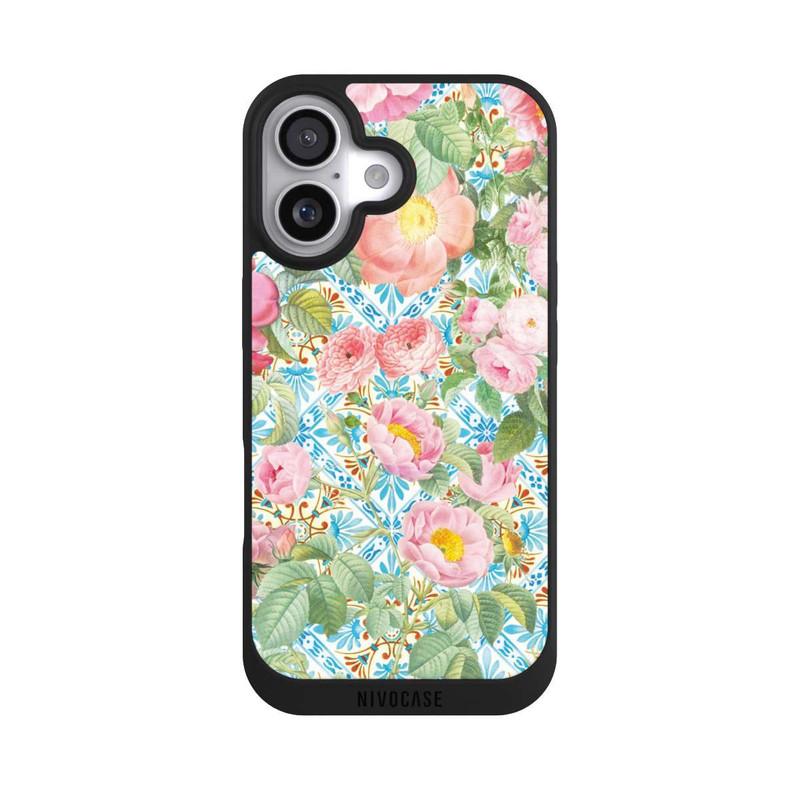 iPhone 17 NIVOpure Griechische Pfingstrosen Muster