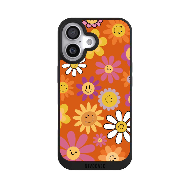 iPhone 17 NIVOpure Smiles Orange Flowers