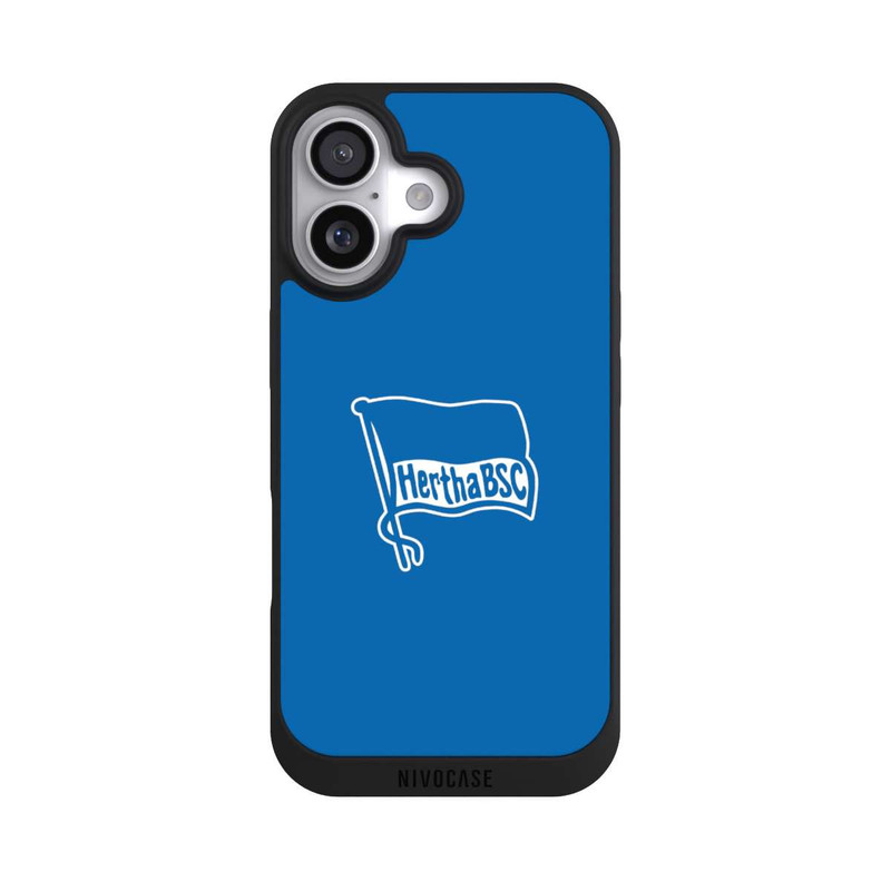 iPhone 17 NIVOpure Hertha BSC Blauer Hintergrund