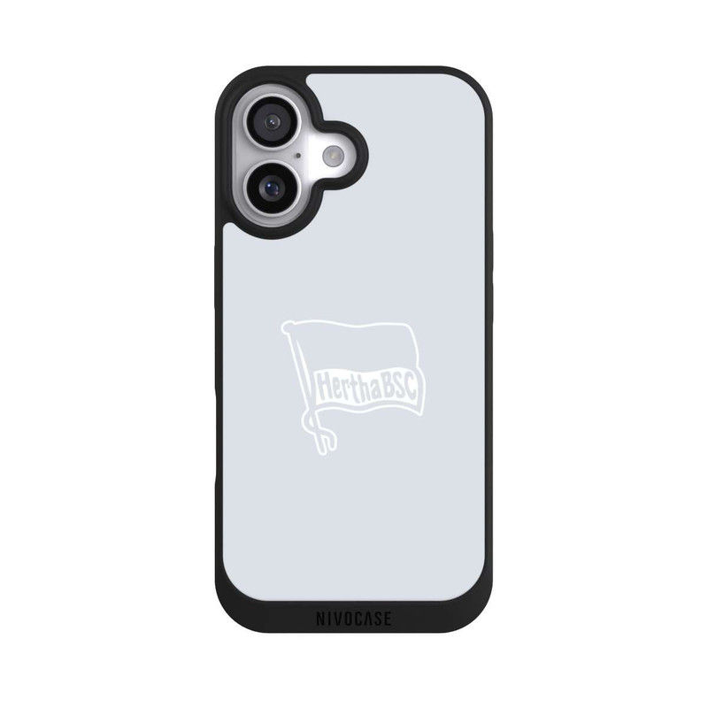 iPhone 17 NIVOpure Hertha BSC Grauer  Hintergrund