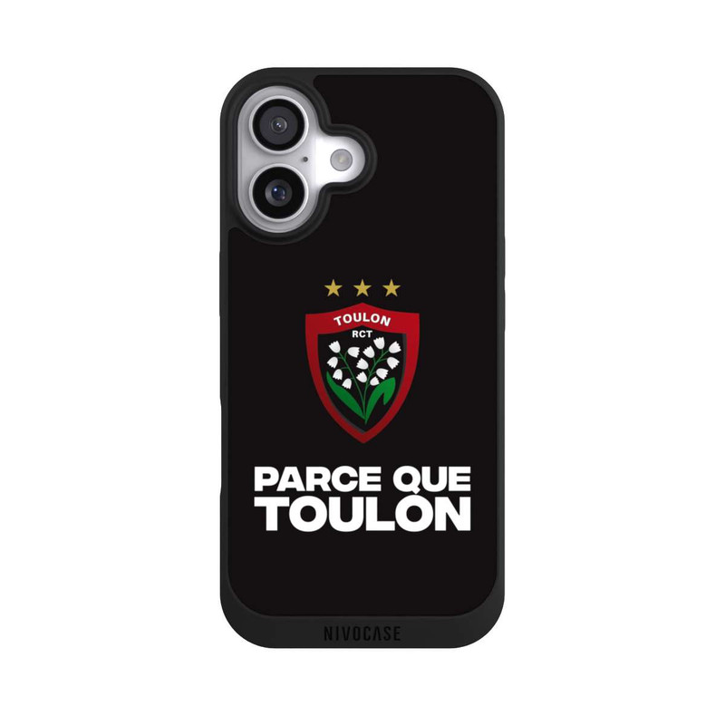 iPhone 17 NIVOpure RC Toulonnais Schwarz