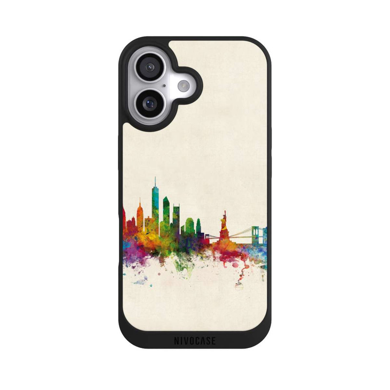 iPhone 17 NIVOpure New York Skyline V2 Vintage Hintergrund