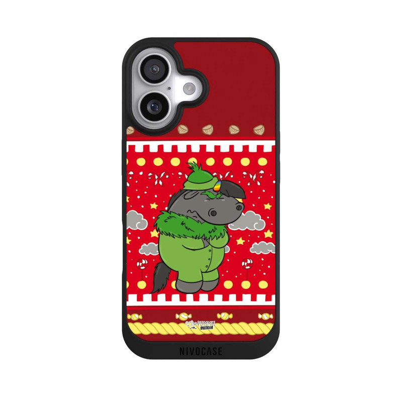 iPhone 17 NIVOpure Ugly-Christmas-Grummel Rot