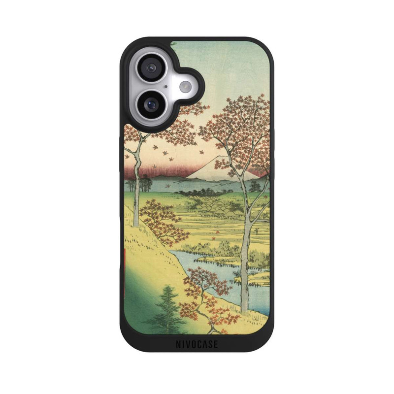 iPhone 17 NIVOpure Hügel der Dämmerung in Meguro Utagawa Hiroshige