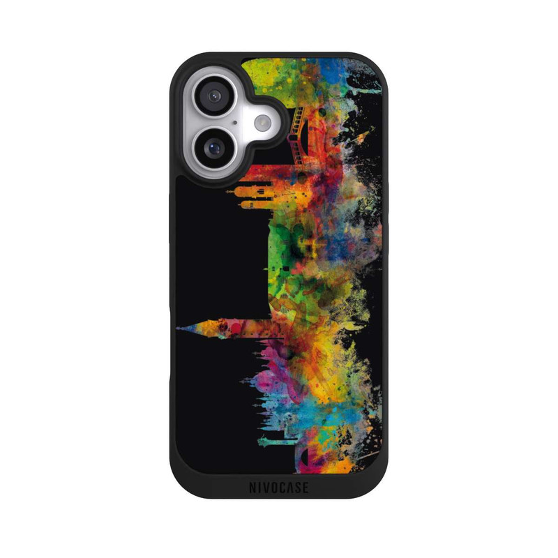 iPhone 17 NIVOpure Venedig Italien Skyline Schwarz