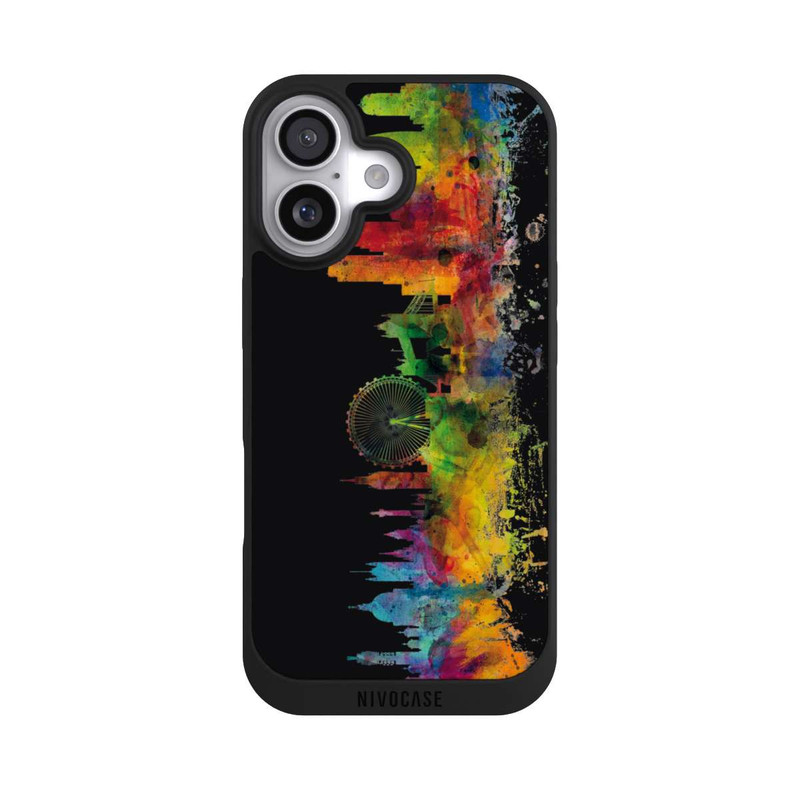 iPhone 17 NIVOpure Londres Angleterre Skyline Noir