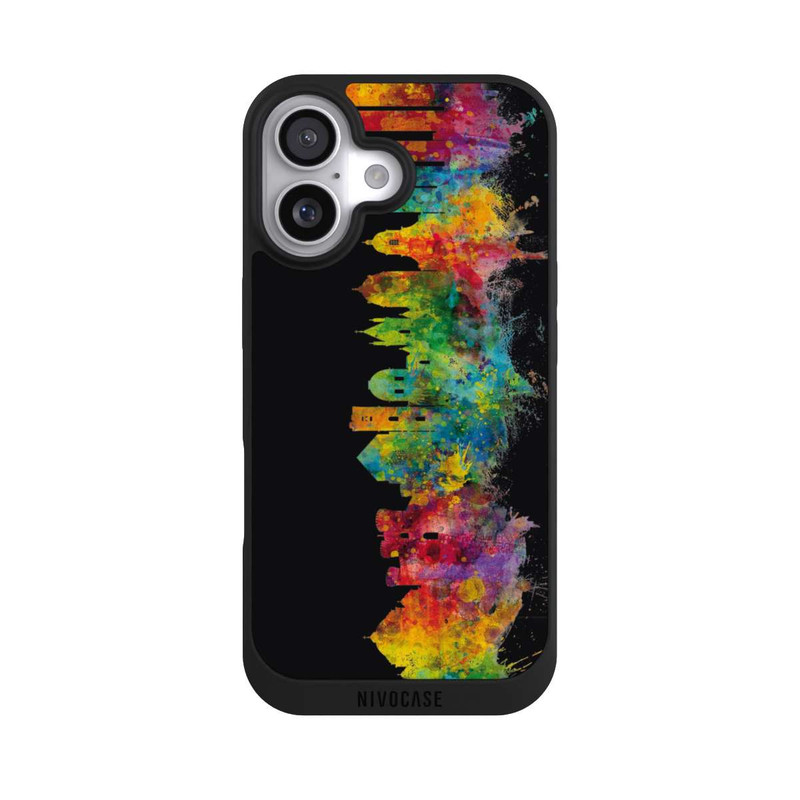 iPhone 17 NIVOpure Neapel Italien Skyline Schwarz