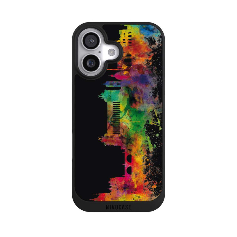 iPhone 17 NIVOpure Rom Italien Skyline Schwarz
