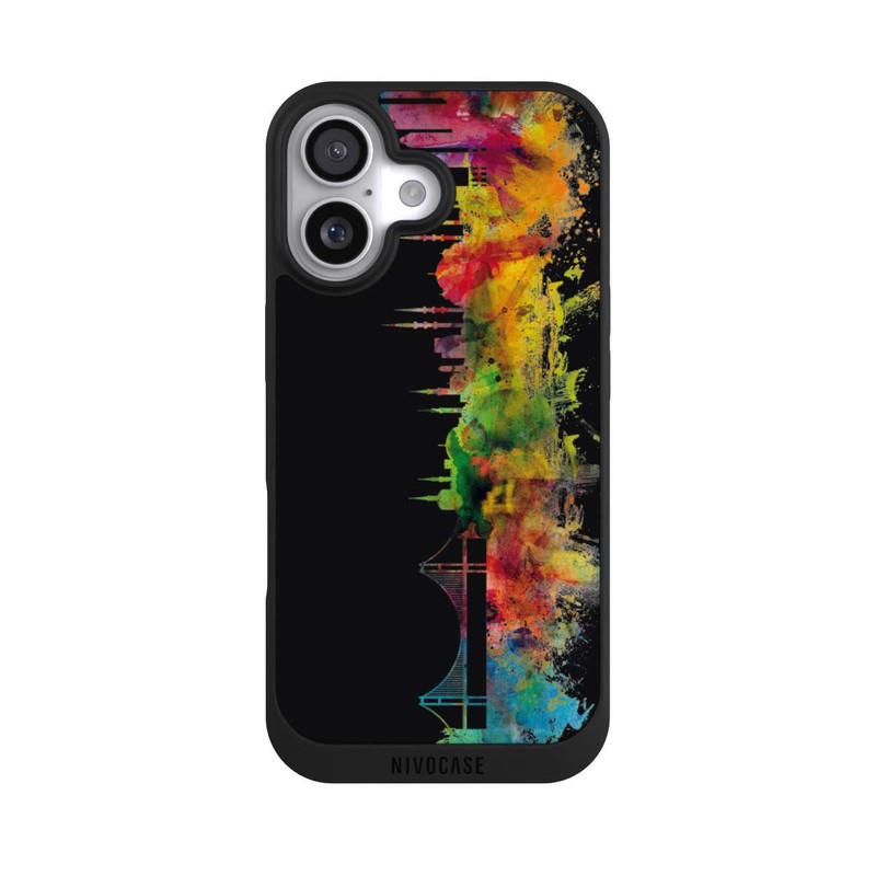 iPhone 17 NIVOpure Istanbul Turkey Skyline Black