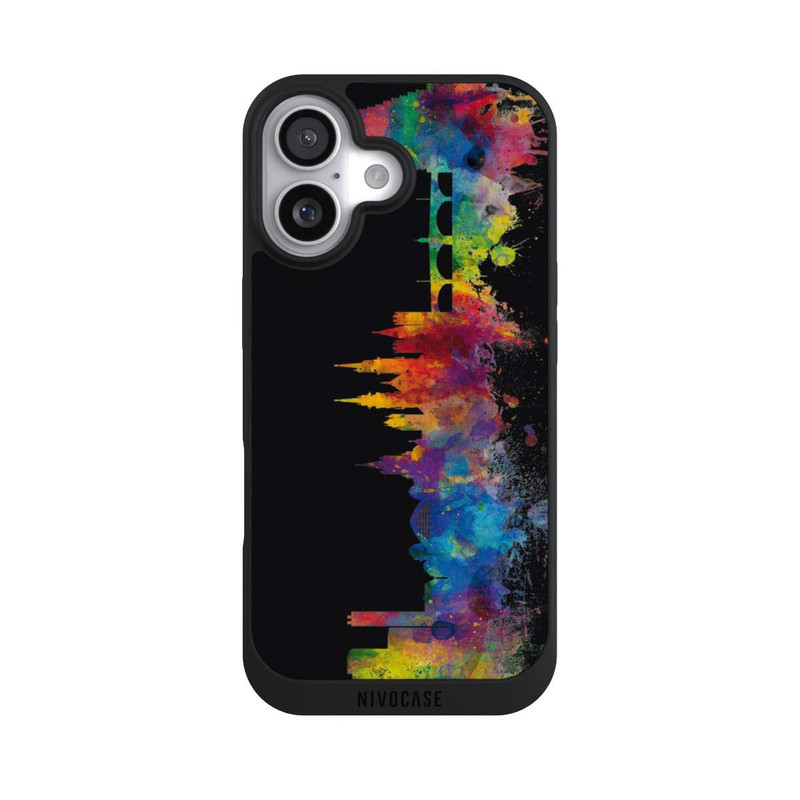 iPhone 17 NIVOpure Bâle Suisse Ligne d'horizon Noir
