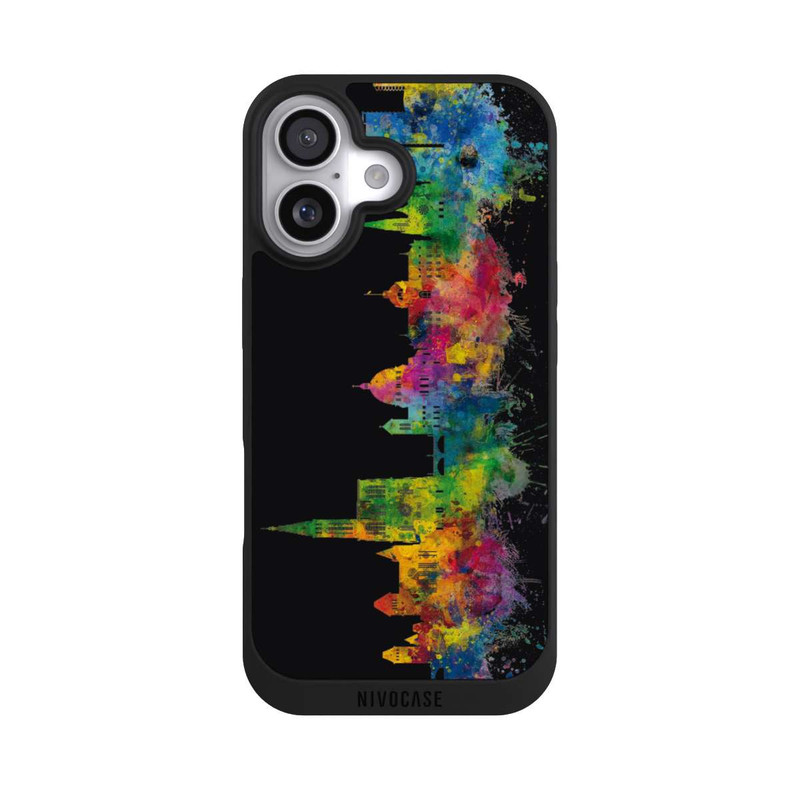 iPhone 17 NIVOpure Strasbourg Frankreich Skyline Schwarz