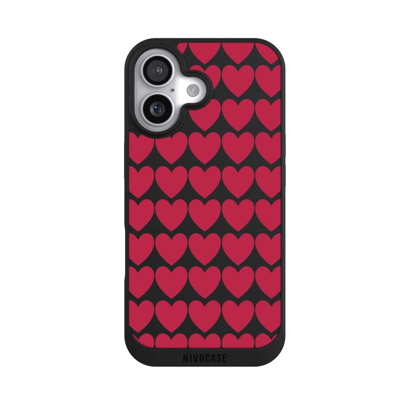 iPhone 17 NIVOpure Viva Magenta-Herzen