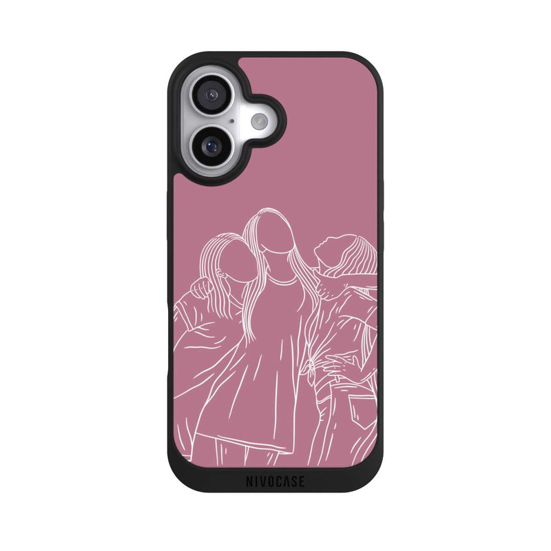 iPhone 17 NIVOpure Freundinnen Line Art