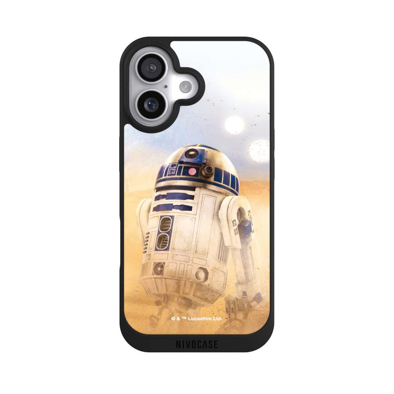 iPhone 17 NIVOpure R2D2 in der Wüste