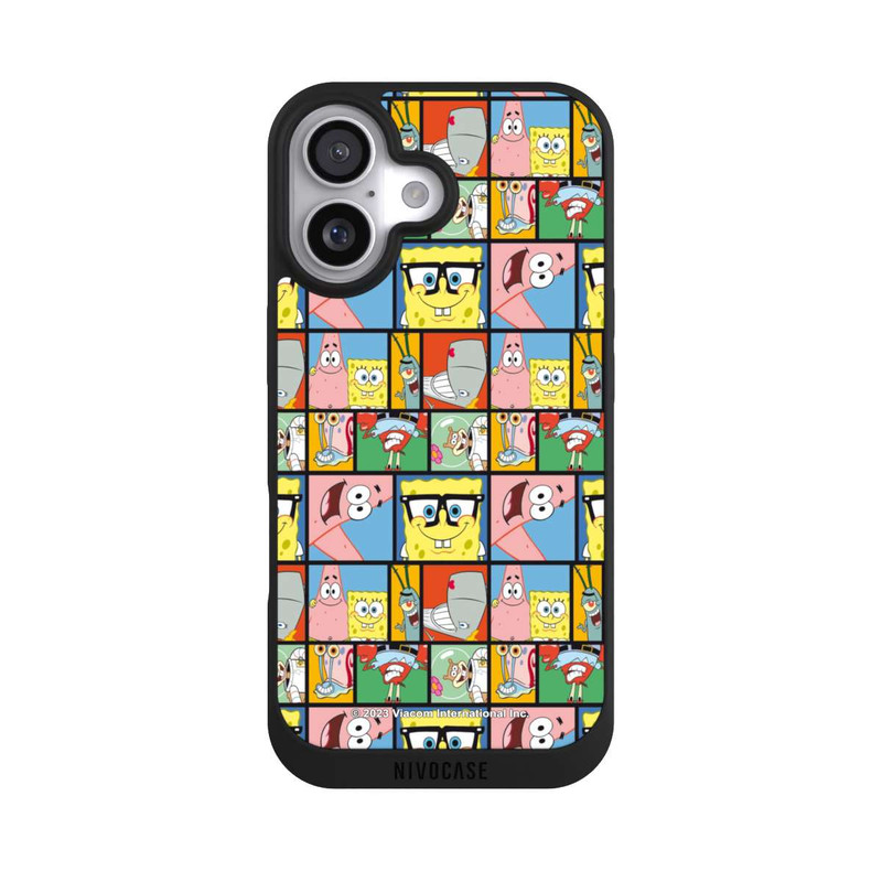 iPhone 17 NIVOpure Motif de mémoire des amis de Bob l'éponge