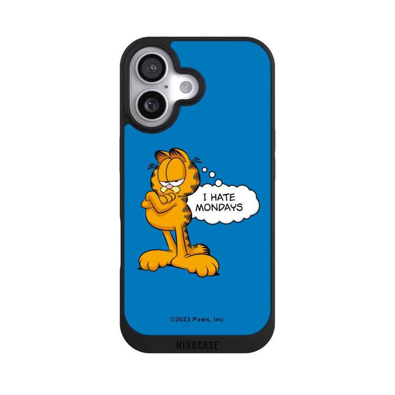 iPhone 17 NIVOpure Garfield Je déteste les lundis Bleu