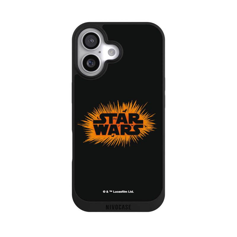 iPhone 17 NIVOpure Star Wars Logo Orange Halloween Explosion