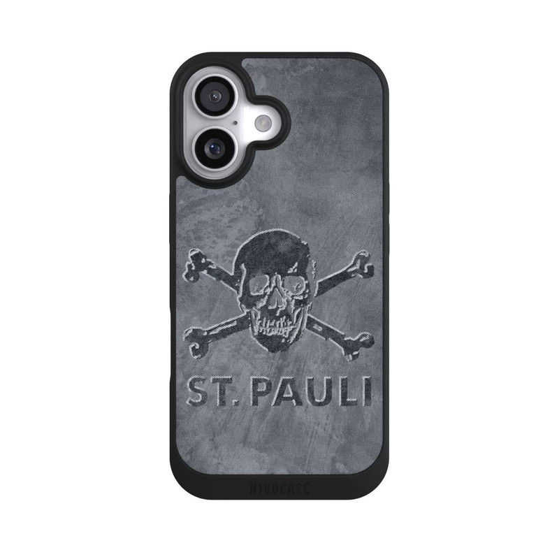 iPhone 17 NIVOpure FC St. Pauli Grau Beton