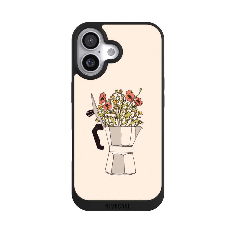 iPhone 17 NIVOpure Moka Blumen