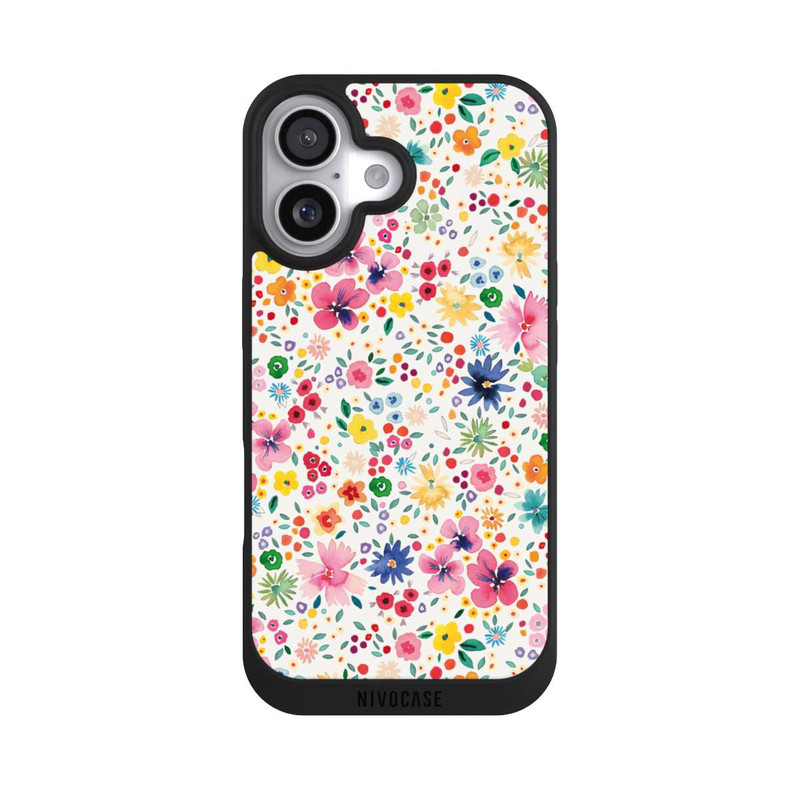 iPhone 17 NIVOpure Millefleurs Pink Spring Garden