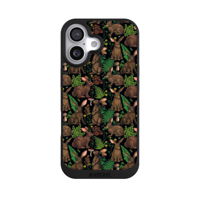 iPhone 17 NIVOpure Rabbits and Woodland Flora