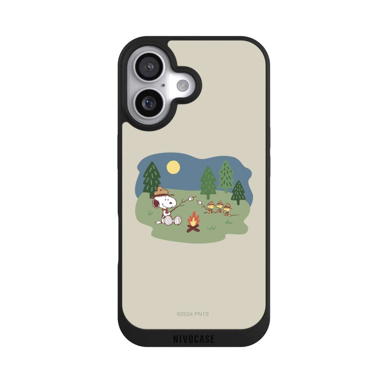 iPhone 17 NIVOpure Snoopy Lagerfeuer