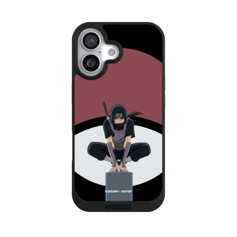 iPhone 17 NIVOpure Itachi Uchiha Symbol schwarz