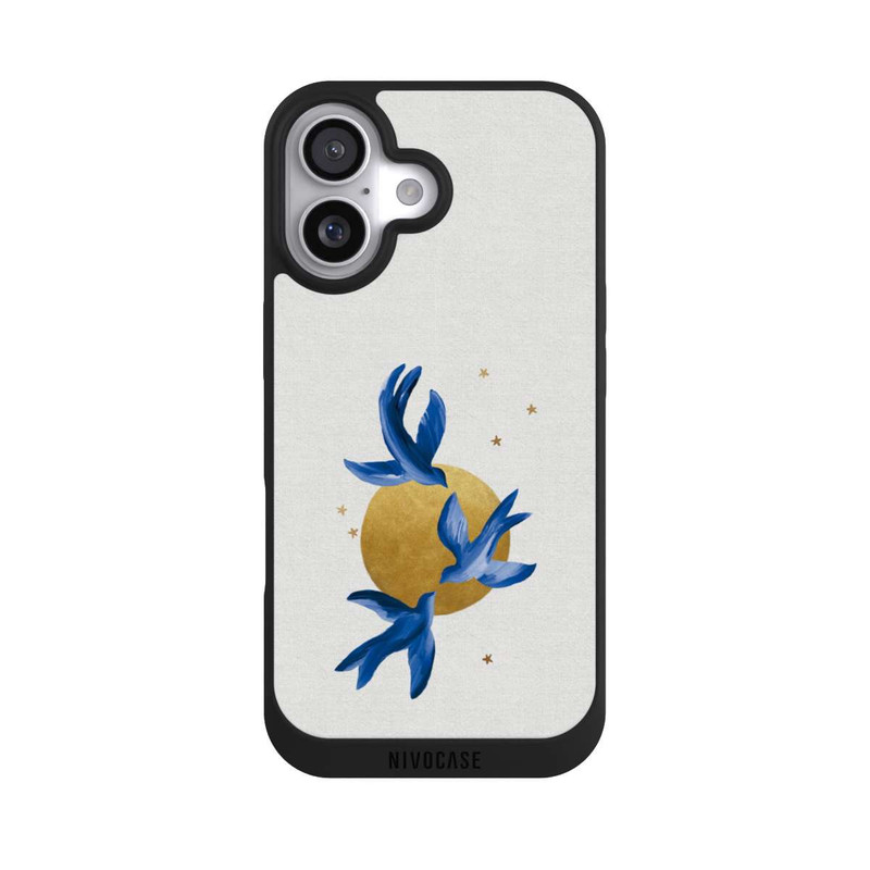 iPhone 17 NIVOpure Blaue Vögel