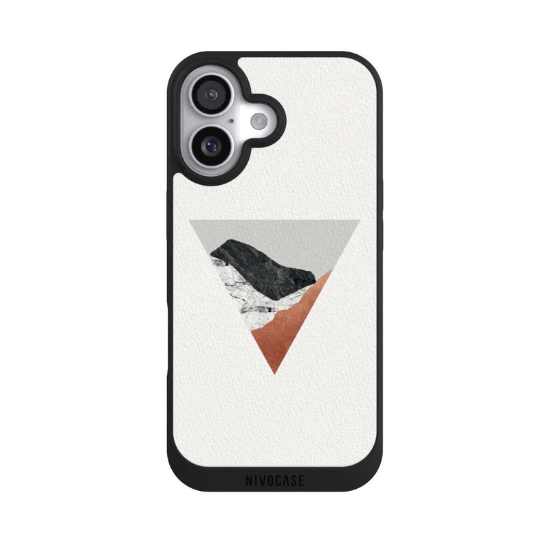 iPhone 17 NIVOpure Kupfer Geometrisch