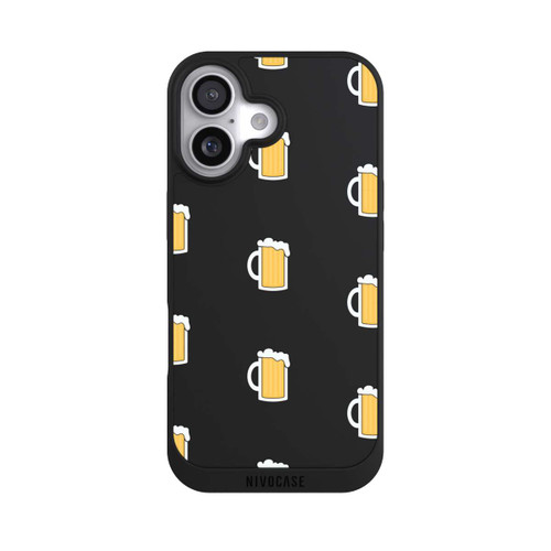  NIVOpure Beer Glass Pattern Illustration