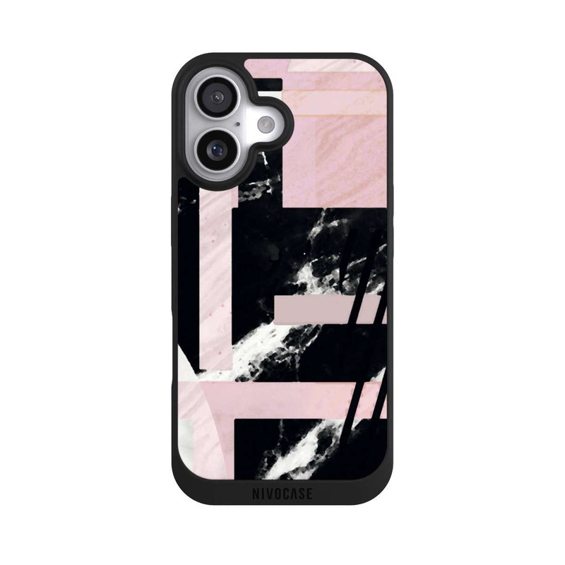 iPhone 17 NIVOpure Rosa Marmor-Collage