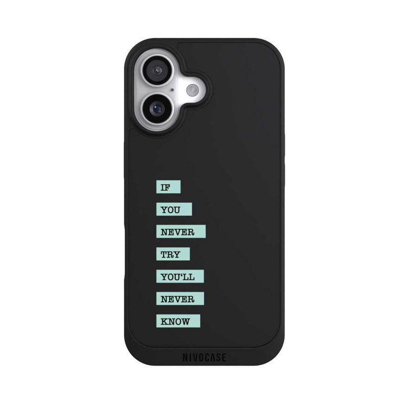 iPhone 17 NIVOpure If You Try Green Transparent
