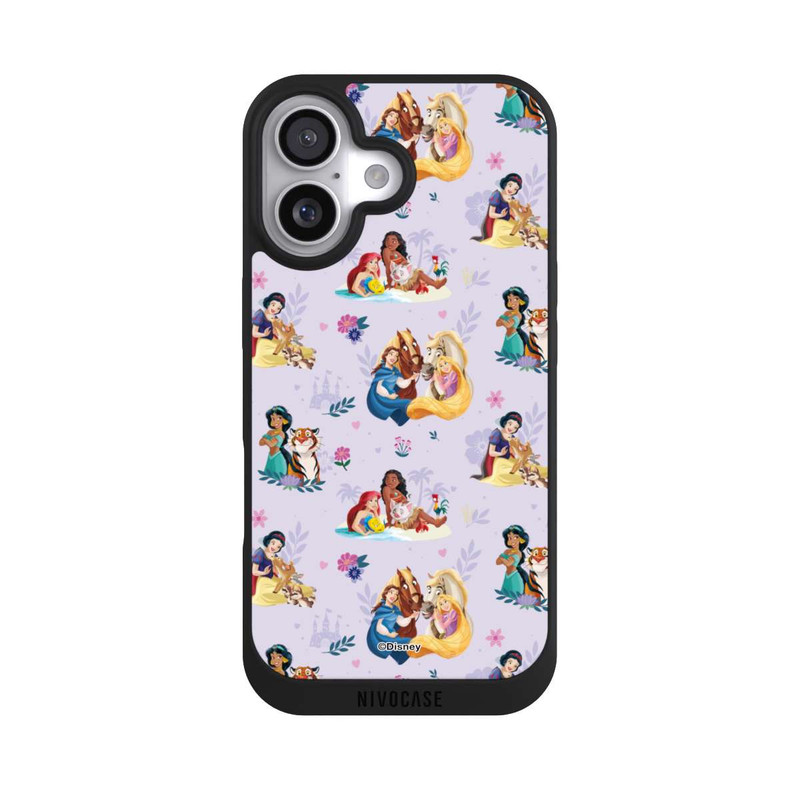 iPhone 17 NIVOpure Princess Floral Pattern Purple