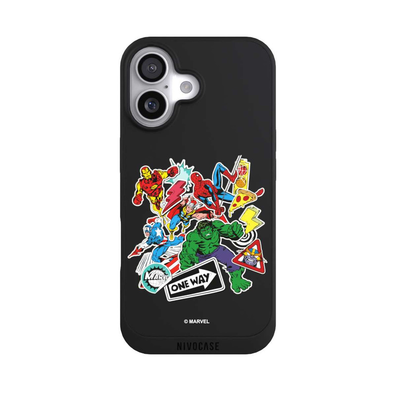 iPhone 17 NIVOpure Capitan American Shield Transparent