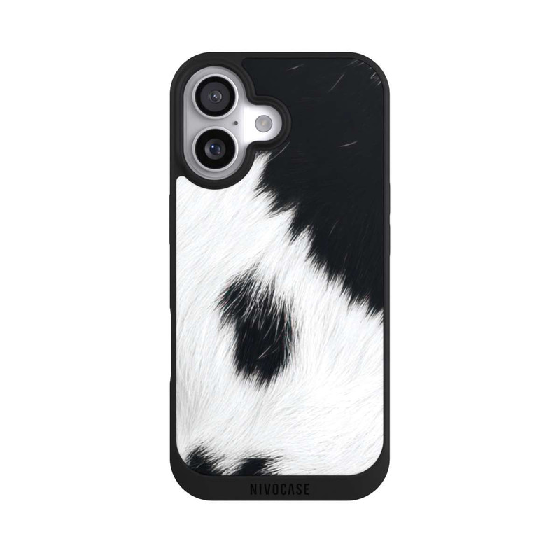 iPhone 17 NIVOpure Fourrure de Vache - Impression réaliste