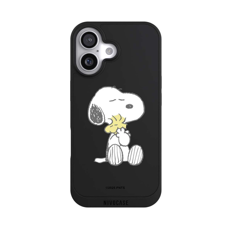 iPhone 17 NIVOpure Snoopy And Woodstock Cuddling transparent