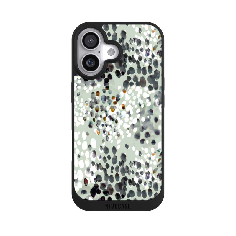 iPhone 17 NIVOpure Wasserfarben Punkte