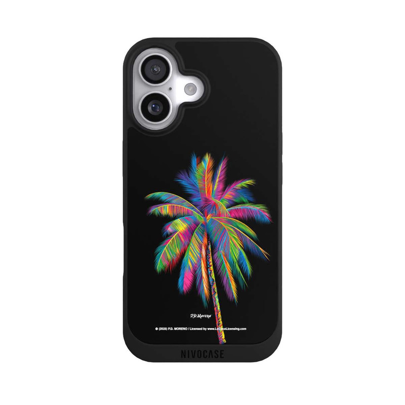iPhone 17 NIVOpure Regenbogen Palme