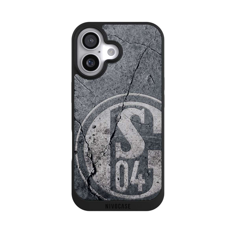 iPhone 17 NIVOpure Schalke 04 Beton Look