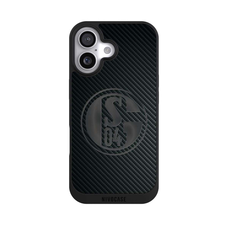 iPhone 17 NIVOpure Schalke 04 Carbon Look
