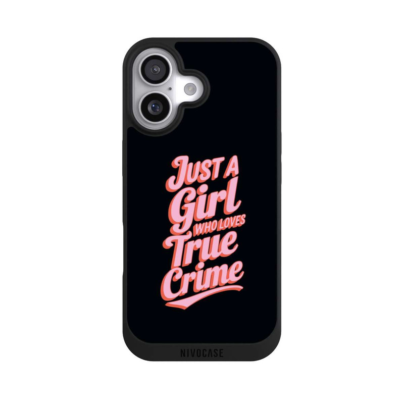 iPhone 17 NIVOpure Just a Girl Who Loves True Crime