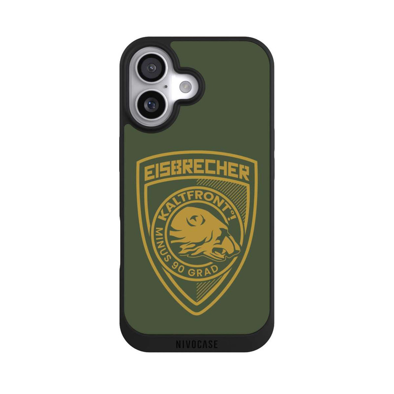iPhone 17 NIVOpure Eisbär Patch Oliv