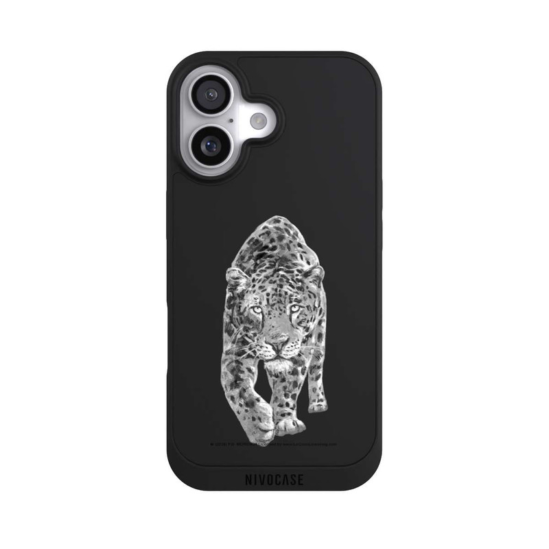 iPhone 17 NIVOpure Léopard transparent